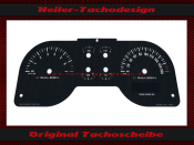 Speedometer Disc for Ford Mustang for Saleen 180 Mph to 280 Kmh