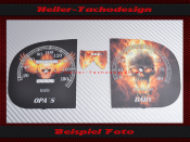 Speedometer Disc for Harley Davidson E Glide Ultra Classic FLHTCU 1988 to 1995 120 Mph to 190 Kmh