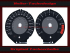 Speedometer Discs for BMW K1300GT 2010 180 Mph to 280 Kmh 12000 RPM