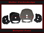 Tachoscheiben für Porsche 991 Carrera S PDK Modell 2011 330 Kmh