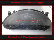 Tachoscheibe Mercedes W209 CLK Diesel MPH zu KMH