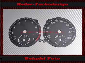 Speedometer Disc for VW Passat CC Petrol Mph to Kmh 2008 to 2012