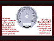 Speedometer Sticker for Harley Davidson E Glide FLHT 2005...