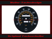 Speedometer Disc for Mercedes W107 R107 560 SL electronic Speedometer Mph to Kmh - 1