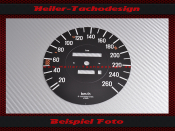 Tachoscheibe Mercedes W107 R107 300 SL elektronischer...