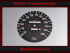Tachoscheibe für Mercedes W107 R107 300 SL elektronischer Tacho Mph zu Kmh