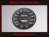 Speedometer Disc for Smiths Jaguar E Type S Type MARK ll 140 Mph to 220 Kmh with Fuel