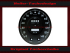 Speedometer Disc for Smiths Jaguar E Type S Type MARK ll 140 Mph to 220 Kmh with Fuel
