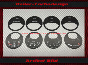 Additional instruments slices Jaguar E-Type S-Type MARK II