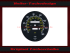 Speedometer Disc for Mercedes W107 R107 380 SL electronic Speedometer 160 Mph to 260 Kmh