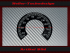 Speedometer Sticker for Harley Davidson E Glide Ultra Classic FLHTCUI 2004 to 2012 Ø80 Mph to Kmh
