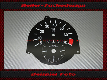 Drehzahlmesser Scheibe für Mercedes SL W107 R107 W116 Variante - 1