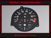 Drehzahlmesser Scheibe für Mercedes SL W107 R107...
