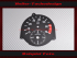 Drehzahlmesser Scheibe für Mercedes SL W107 R107 W116 mit Uhr - 3