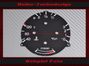 Tachoscheibe Mercedes Temperatur Tank Öl 1