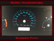 Tachoscheibe Jaguar XKR bis 2005 XK100 XJ XJR bis 2002...