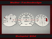 Speedometer Discs for Mercedes W124 AMG E Class 300 Kmh - 1