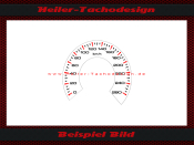 Speedometer Sticker for Ducati Monster 1000 Model 2004...