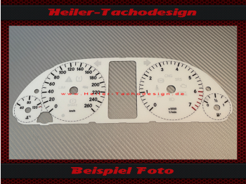 Speedometer Disc for Mercedes W245 B Class Petrol 160 Mph to 260 Kmh