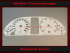 Speedometer Disc for Mercedes W245 B Class Petrol 160 Mph to 260 Kmh