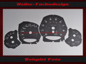 Tachoscheibe Porsche 911 991 PDK Bj.2013 Mph zu Kmh