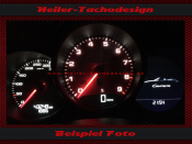 Tachoscheiben für Porsche 911 991 PDK 2013 200 Mph zu 330 Kmh