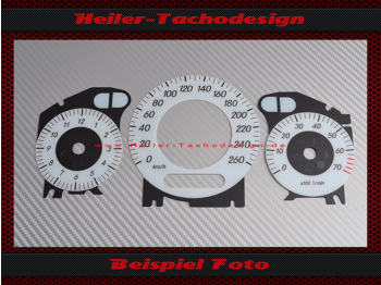 Speedometer Discs for Mercedes W211 E Class W209 CLK W219 CLS Petrol E Class 160 Mph to 260 Kmh