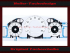 Speedometer Discs for Mercedes W211 E Class W209 CLK W219 CLS Petrol E Class 160 Mph to 260 Kmh