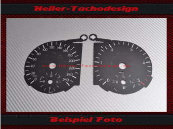 Tachoscheibe für Mercedes X164 GL Klasse Diesel Mph zu Kmh