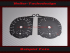 Tachoscheibe für Mercedes X164 GL Klasse Diesel Mph zu Kmh