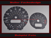 Speedometer Discs for Mini R50 R52 R53 JCW John Cooper Works Design GP approx.Ø15cm