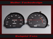 Speedometer sticker for Chevrolet Corvette C3 1978 to 1982 85 Mph to 140 Kmh