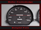 Tacho Aufkleber für Chevrolet Corvette C3 1978 to1982 85 Mph zu 140 Kmh