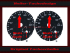 Tachoscheiben für Mercedes ML W166 GL X166 Benzin Distronic 160 Mph zu 260 Kmh