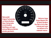 Speedometer Sticker for Harley Davidson E Glide Classic...
