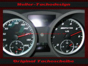 Tachoscheibe für Mercedes R 171 SLK 55 AMG 200 Mph zu 320 Kmh