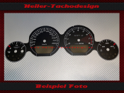 Tachoscheibe für Dodge Challenger SRT8 2008 bis 2013 180 Mph zu 290 Kmh