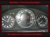 Gauge face Mercedes SL65 AMG Black Series MPH to KMH