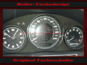 Speedometer Disc for Mercedes SL65 AMG Black Series Mph to Kmh