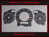 Tachoscheibe Mercedes SL65 AMG Black Series MPH zu KMH