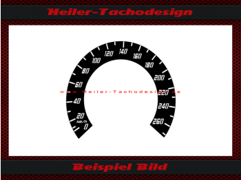 Speedometer Sticker for Honda CB1300S 170 Mph to 270 Kmh