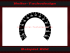 Speedometer Sticker for Honda CB1300S 170 Mph to 270 Kmh