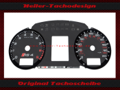 Tachoscheiben für Audi RS4 B7 2007 200 Mph zu 330 Kmh