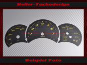 Speedometer Discs for Porsche Boxster 986 before Facelift Tiptronic 260 Kmh