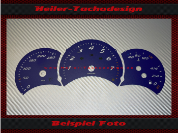 Speedometer Discs for Porsche Boxster 986 before Facelift Switch 260 Kmh