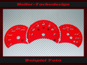 Speedometer Discs for Porsche Boxster 986 before Facelift Switch 260 Kmh