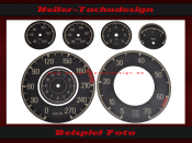 Speedometer and rev counter and additional instruments...