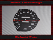 Speedometer Disc for Mercedes W107 R107 280 SL mechanical...