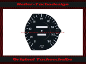 Tachoscheibe für Mercedes W107 R107 280 SL mechanischer Tacho Mph zu Kmh - 2