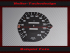 Tachoscheibe für Mercedes W107 R107 280 SL mechanischer Tacho Mph zu Kmh - 2